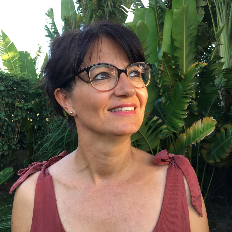 Portrait photo de l'autrice Reine Andrieu, lauréate 2020